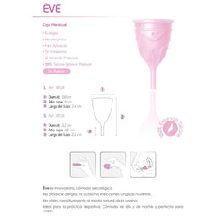 FEMINTIMATE - COUPE MENSTRUELLE EN SILICONE EVE - TAILLE L