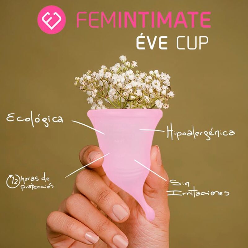 FEMINTIMATE - EVE NEW COUPE MENSTRUELLE EN SILICONE - TAILLE M