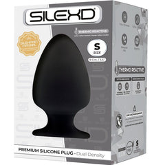 SILEXD - PLUG ANAL MODÈLE 1 PREMIUM SILEXPAN SILICONE PREMIUM THERMOREACTIF TAILLE S