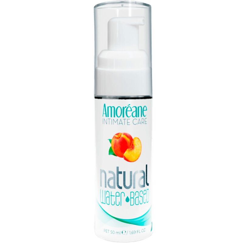 AMOREANE - LUBRIFIANT À BASE D'EAU PÊCHE 50 ML