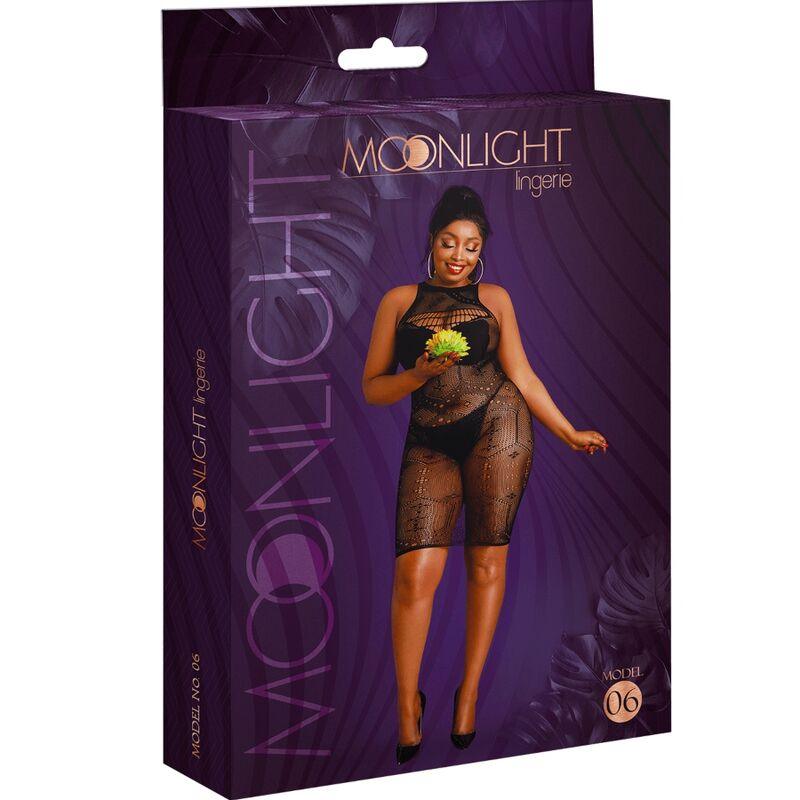 MOONLIGHT - ROBE MODÈLE 6 NOIRE GRANDE TAILLE