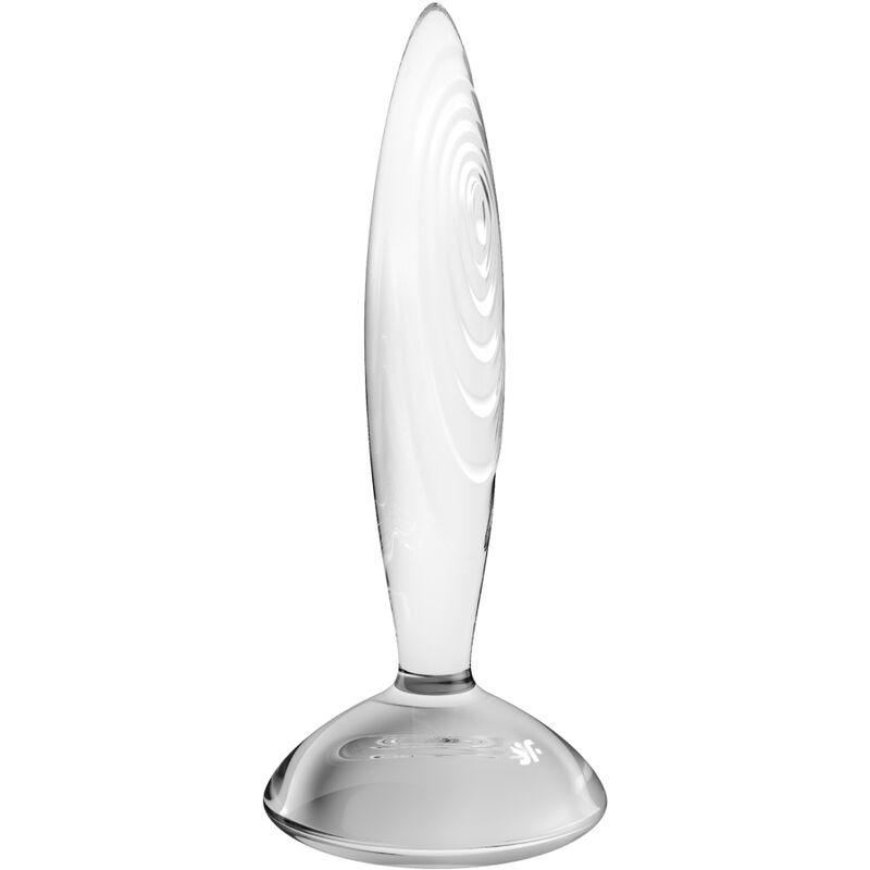 SATISFYER - PLUG ANAL EN CRISTAL ÉTINCELANT