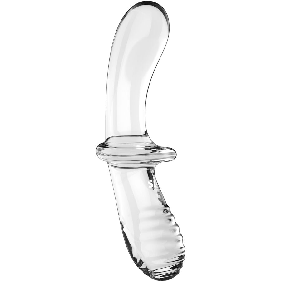 SATISFYER - GODE DOUBLE CRISTAL TRANSPARENT