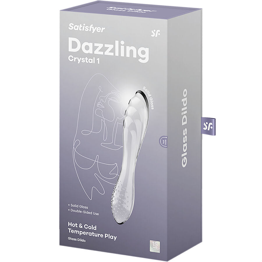 SATISFYER - TRANSPARENT CRISTAL ÉBLOUISSANT