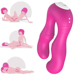 ARMONY - VIBRATEUR SERAPH DOUBLE TÉLÉCOMMANDE FUCHSIA