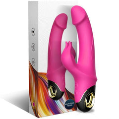 ARMONY - METEROR DILDO VIBRATEUR LAPIN ROTATEUR FUCHSIA