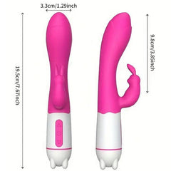 ARMONY - HAPPY VIBRATEUR & STIMULATEUR DE LAPIN FUCHSIA