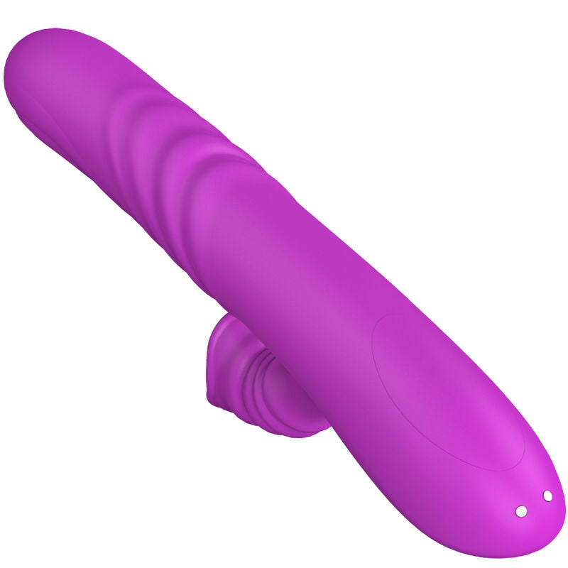 ARMONY - VIBRATEUR MULTIFONCTION ANGELIA AVEC LANGUE STIMULANTE EFFET CHALEUR VIOLET