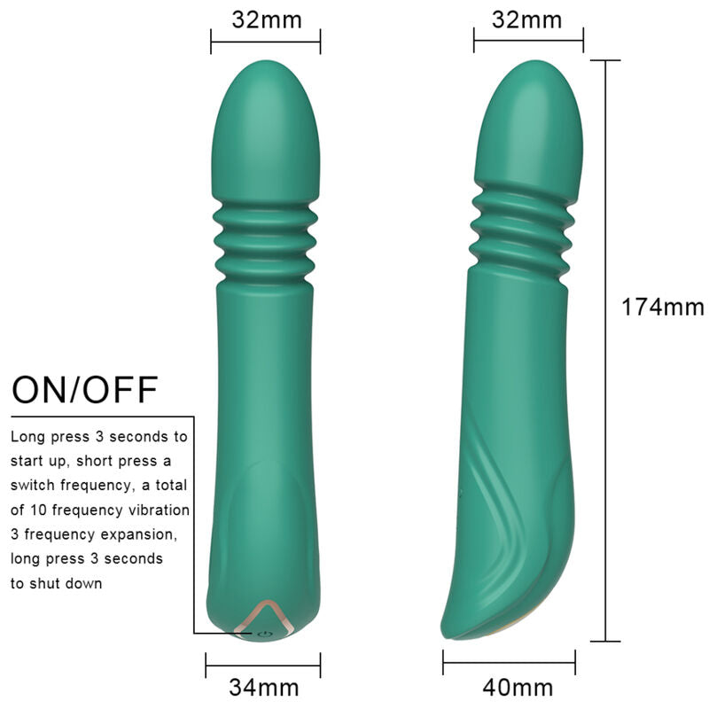 ARMONY - VIBRATEUR ET POUSSÉE VERT G-SPOT