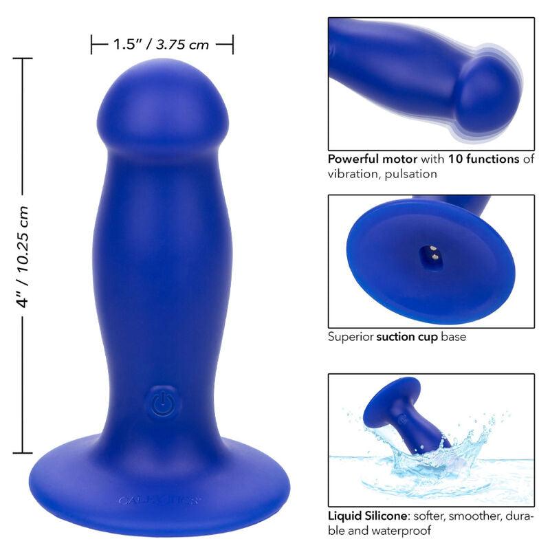 CALEXOTICS - ADMIRAL VIBRATEUR ANAL PLUG FIRST MATE BLEU