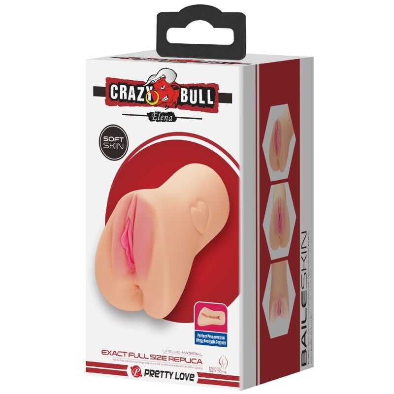 CRAZY BULL - MASTUBADOR EN FORME DE VAGIN ELENA