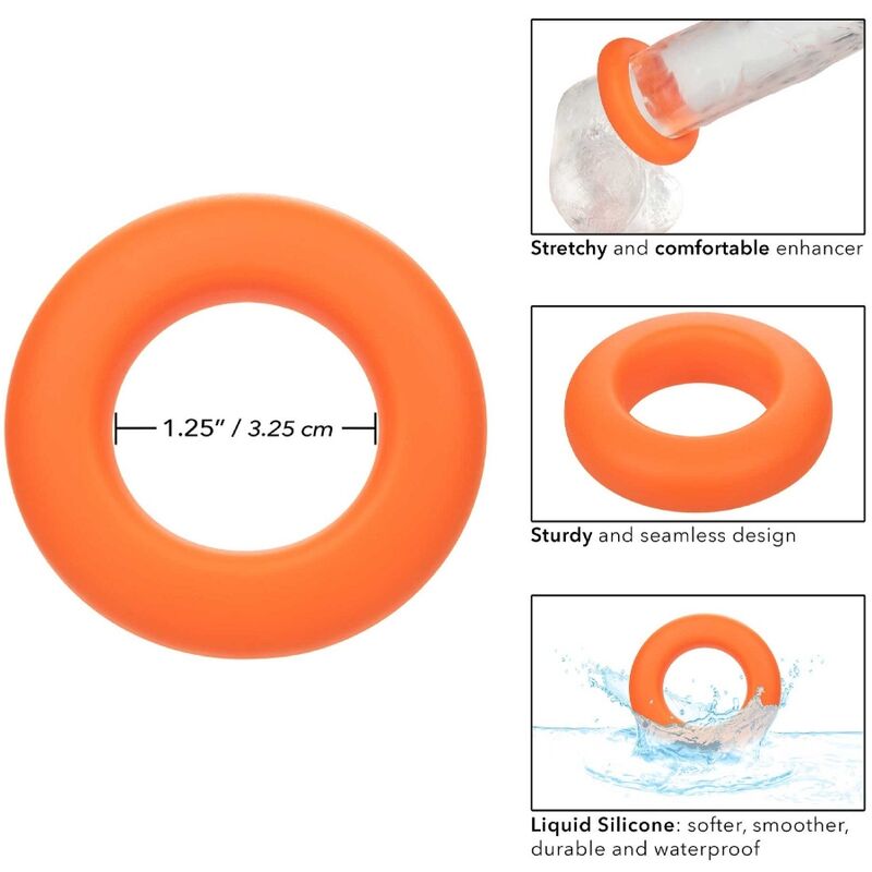 CALEXOTICS - ALPHA PROLONG GRANDE BAGUE ORANGE