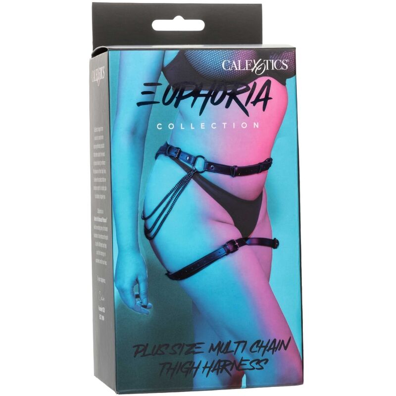 CALEXOTICS - EUPHORIA HARNAIS DE CUISSES MULTI CHAÎNES TAILLE PLUS