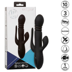 CALEXOTICS - VIBRATEUR TRIPLE EUPHORIA NOIR