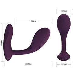 PRETTY LOVE - APPLICATION LILA RECHARGEABLE BAIRD G-SPOT 12 VIBRATIONS