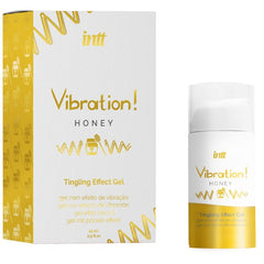 INTT - GEL VIBRATEUR LIQUIDE AU MIEL PUISSANT STIMULANT INTIME 15 ML