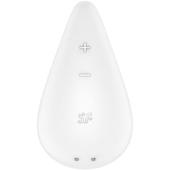 SATISFYER - VIBRATEUR DEW DROP LAY-ON BLANC
