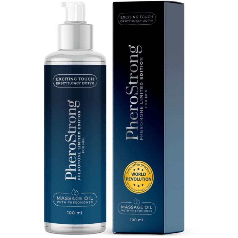 PHEROSTRONG - HUILE DE MASSAGE ÉDITION LIMITÉE POUR HOMME 100 ML