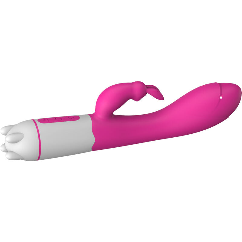 ARMONY - HAPPY VIBRATEUR & STIMULATEUR DE LAPIN FUCHSIA