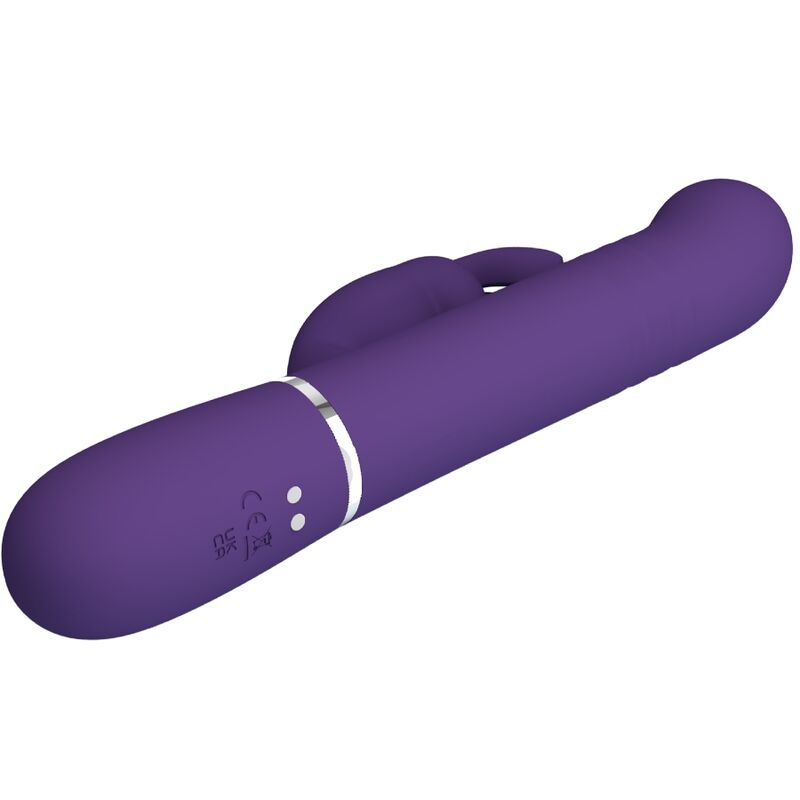 PRETTY LOVE - COALE VIBRATEUR  RABBIT 4 EN 1 VIOLET