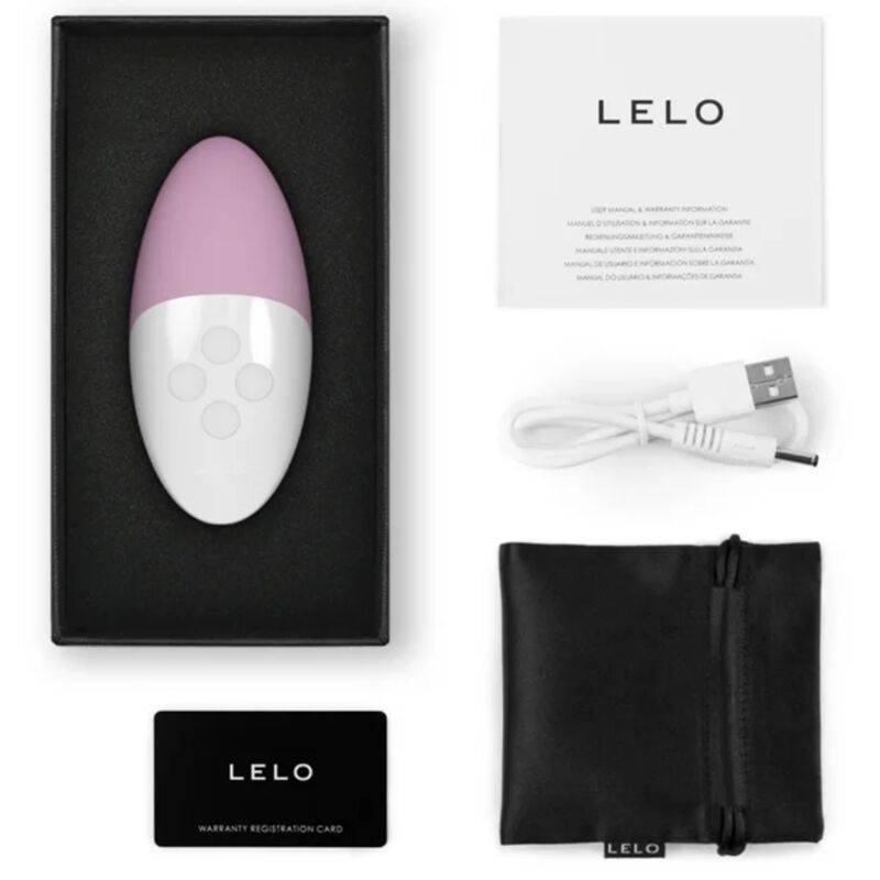 LELO - SIRI 3 MASSEUR CLITORIS ROSE TENDRE