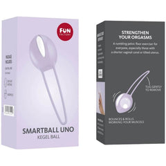 FUN FACTORY - SMARTBALL UNO PELVIC BALL BLANC / VIOLET PASTEL