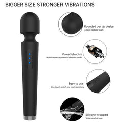 ARMONY - X POWER GRAND MASSAGE & VIBRATEUR 7 VIBRATIONS NOIR