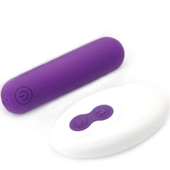 ARMONY - SPLASH JOLINE VIBRATEUR BULLET TÉLÉCOMMANDE EN SILICONE 10 VIBRATIONS 6.5 X 1.5 CM VIOLET