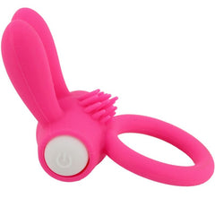 ARMONY - MR BUNNY ANNEAU VIBRATEUR SILICONE ROSE