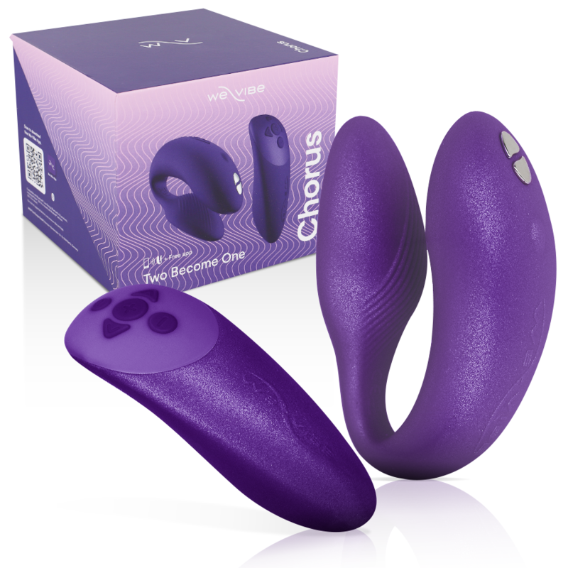 WE-VIBE - VIBRATEUR CHORUS POUR COUPLES AVEC CONTRÔLE DE SQUEEZE LILAS