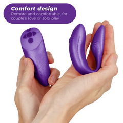 WE-VIBE - VIBRATEUR CHORUS POUR COUPLES AVEC CONTRÔLE DE SQUEEZE LILAS