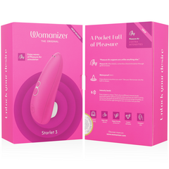 WOMANIZER - STIMULATEUR CLITORAL STARLET 3 ROSE