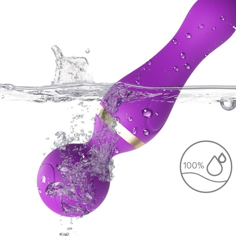 ARMONY - FREEZA MASSAGER & VIBRATEUR TÊTE SUPER FLEXIBLE VIOLET