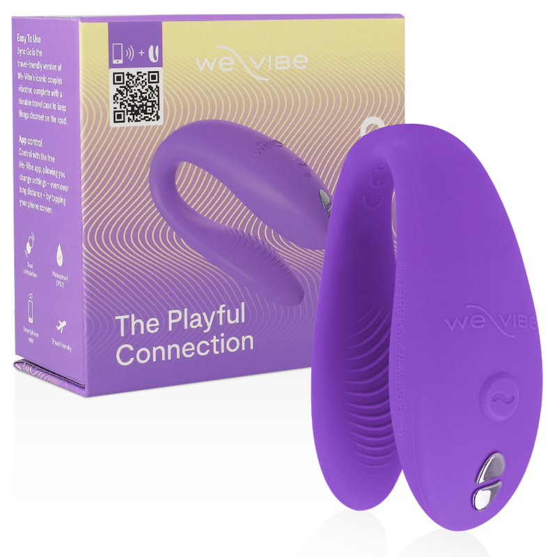 WE-VIBE - SYNC GO DOUBLE STIMULATEUR VIOLET