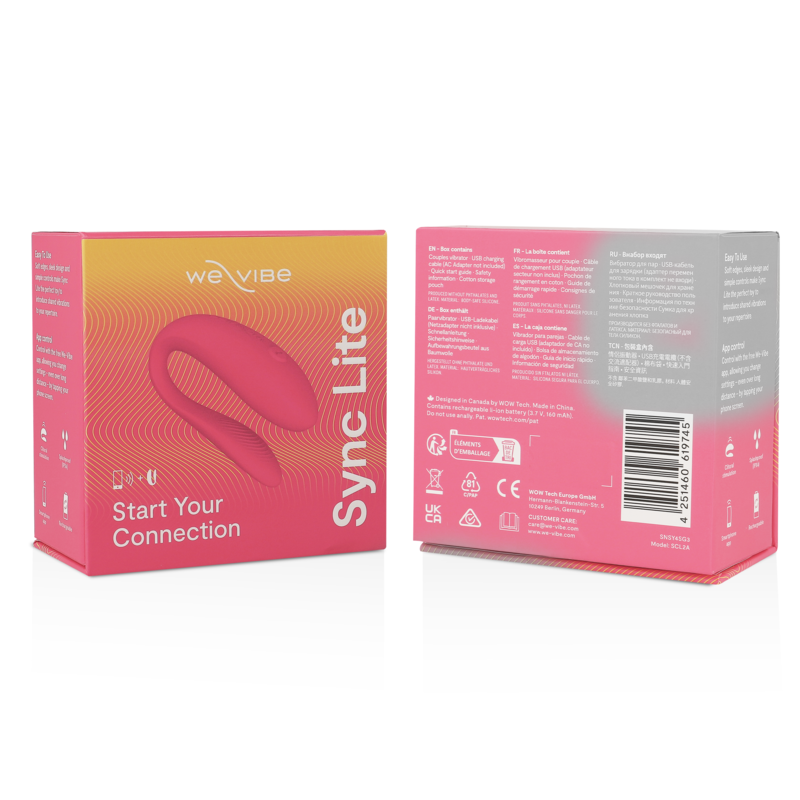 WE-VIBE - SYNC LITE STIMULATEUR DE CLITORIS ROSE