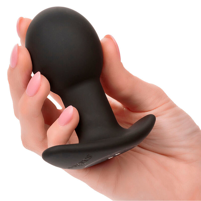 CALEXOTICS - ROCK BOTTOM PLUG ANAL 10 VIBRATIONS SILICONE NOIR