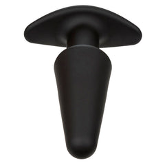 CALEXOTICS - ROCK BOTTOM TAPERED ANAL PLUG 10 VIBRATIONS SILICONE NOIR