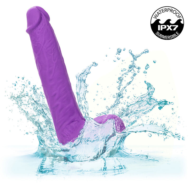 CALEXOTICS - STUDS VIBRATEUR RECHARGEABLE ET ROTATIF 10 VIBRATIONS VIOLET