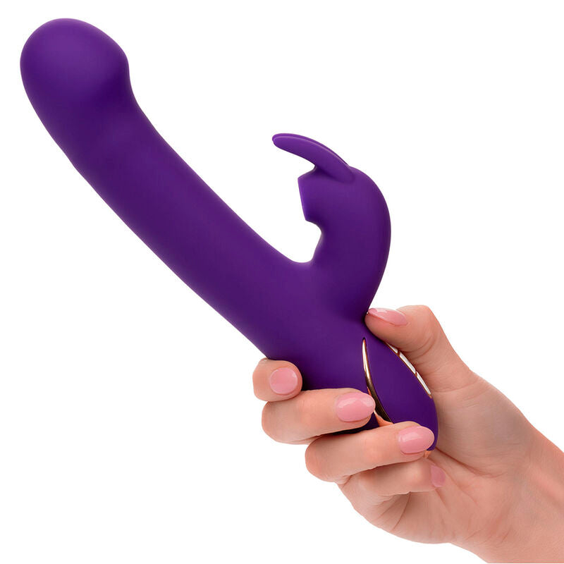 CALEXOTICS - JACK RABBIT VIBRATEUR & STIMULATEUR 7 MODES DE VIBRATIONS ET SUCCIONS BLEU