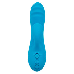 CALEXOTICS - SUNSET BEACH SEDUCER VIBRATEUR & STIMULATEUR 10 FONCTIONS BLEU