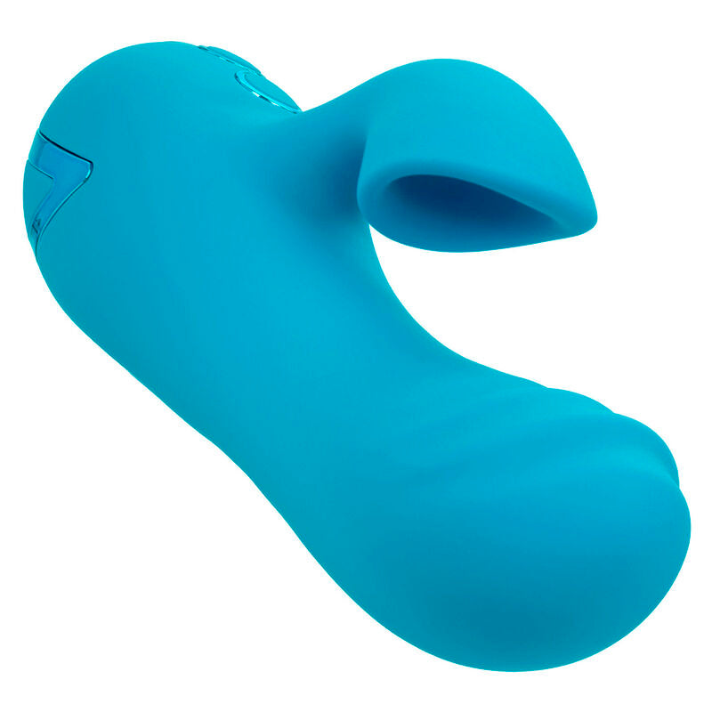 CALEXOTICS - SUNSET BEACH SEDUCER VIBRATEUR & STIMULATEUR 10 FONCTIONS BLEU