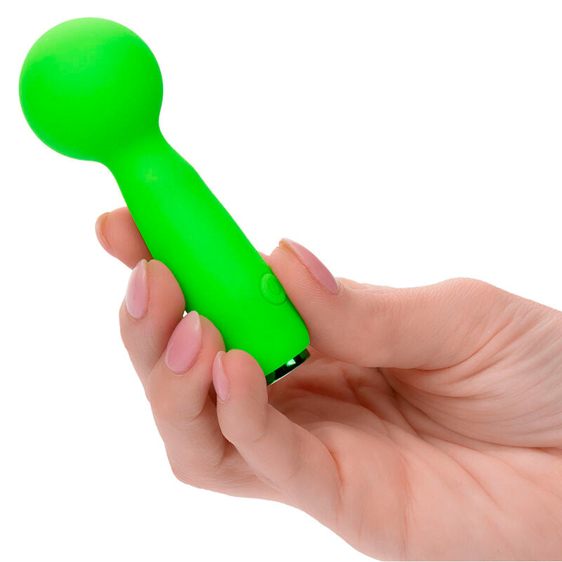 CALEXOTICS - NEON VIBES LE BUBBLY VIBE MINI MASSEUR 10 VIBRATIONS VERT