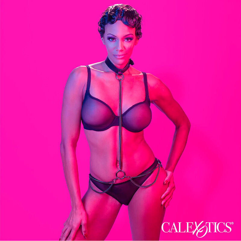 CALEXOTICS - EUPHORIA COLLIER ET LAISSE CHAINE