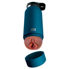 PDX PLUS - FUCK FLASK VAGINE STROKER DISCRET MODÈLE MARRON 1