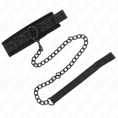 KINK - COLLIER MODÈLE BASIC AVEC LAISSE 77 CM MODÈLE 5 AJUSTABLE 34-54 CM X 5 CM