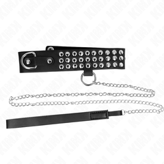 KINK - COLLIER AVEC BRACELET 65 CM AVEC BRILLANT RÉGLABLE 37-42 CM X 5,3 CM