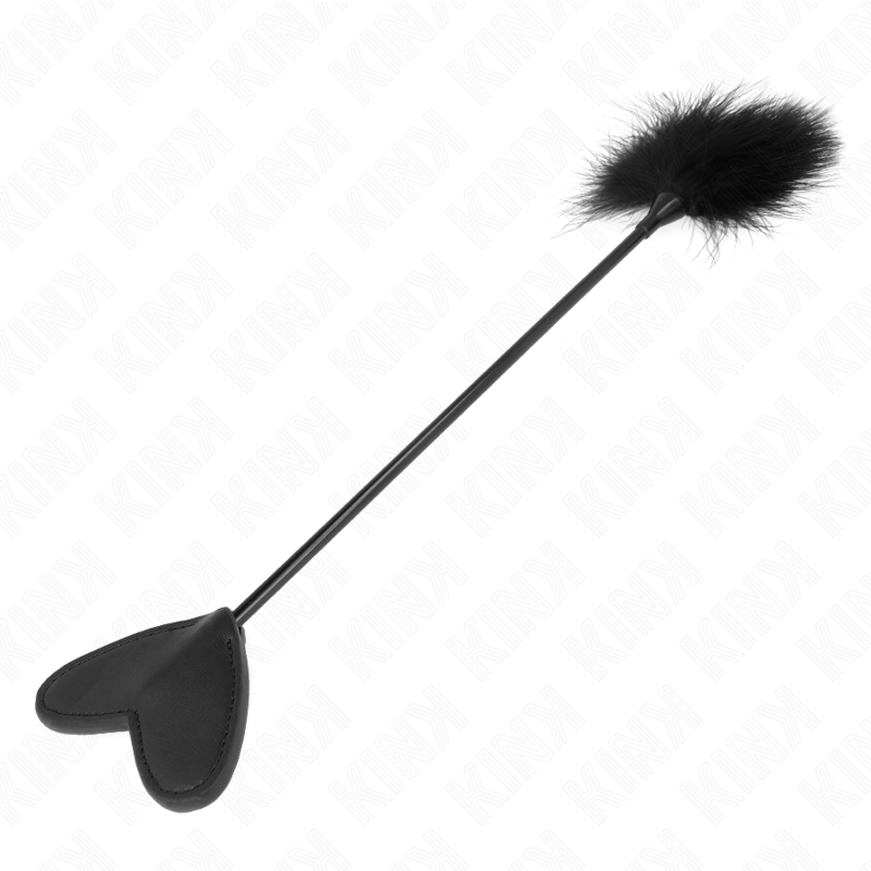 KINK - PLUMES TICKLE AVEC PAGAIE COEUR 31 CM