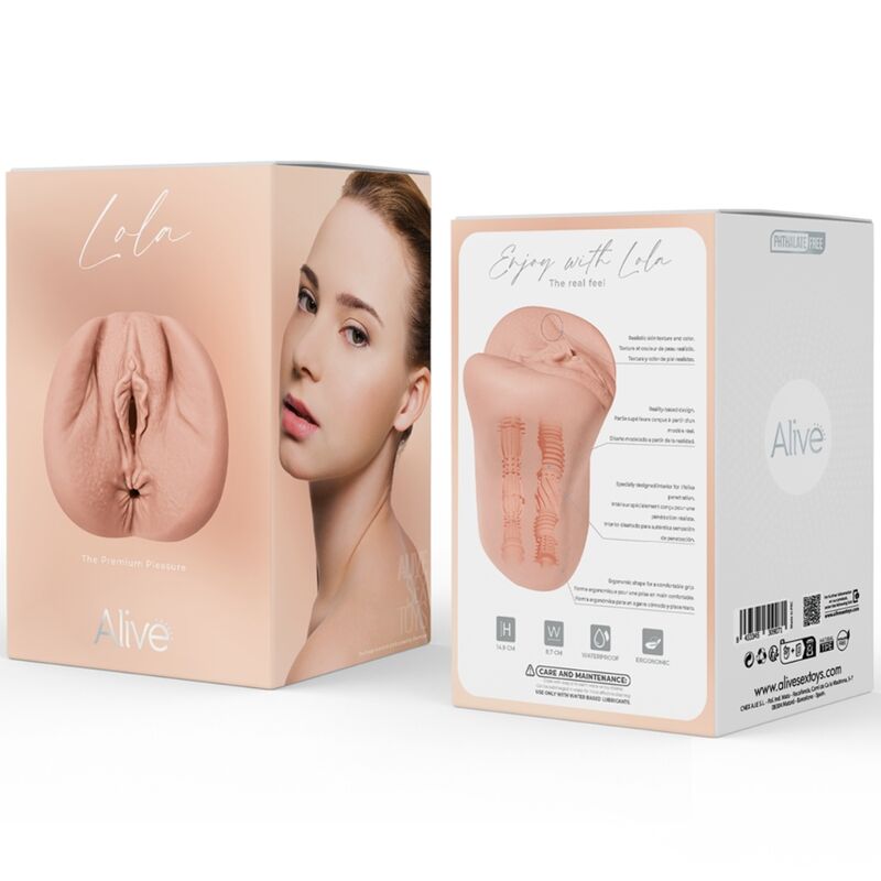 ALIVE - MASTURBADEUR MASCULIN FLEX VAGINAL TAILLE M