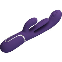 PRETTY LOVE - SHANIA TRIPLE RABBIT VIBRATEUR MULTIFONCTION VIOLET