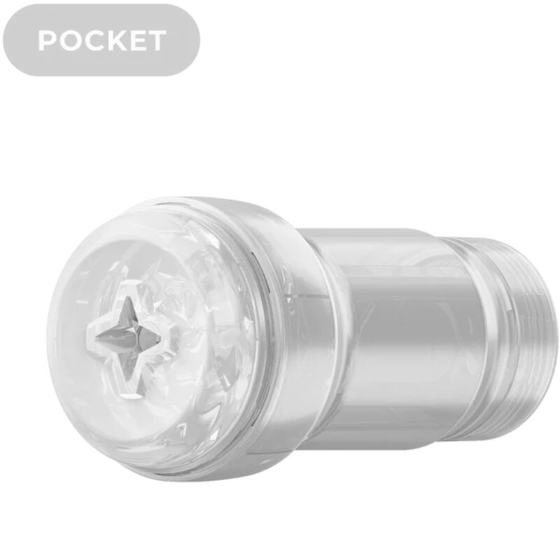 KIIROO - FEEL POCKET STROKER CRISTAL PAR KIIROO TRANSPARENT